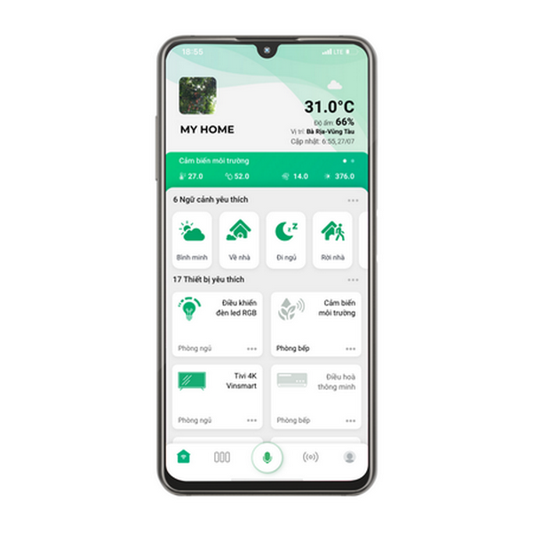 Giải pháp nhà thông minh Vsmart mang đến cuộc sống tiện nghi cho người tiêu dùng. (Nguồn: Vingroup) Vinsmart mở bán máy lọc không khí và giải pháp nhà thông minh ảnh 2