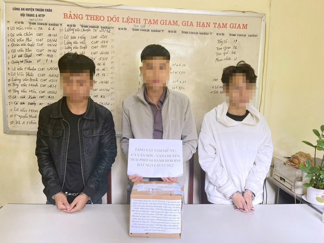 Sơn La: Bắt giữ các đối tượng vận chuyển trái phép chất ma túy ảnh 1