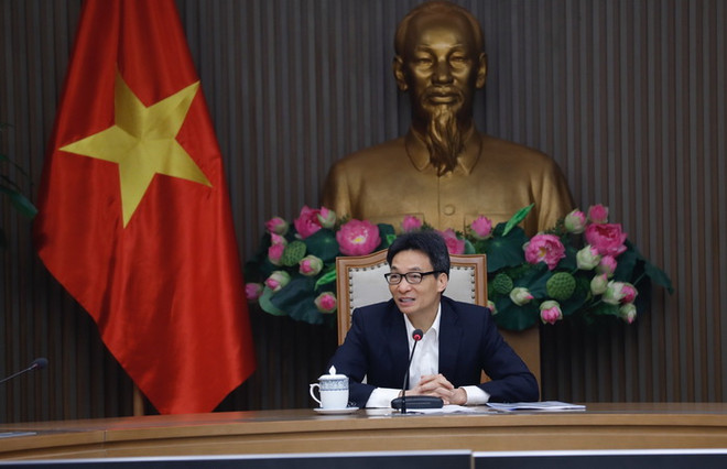 Phó Thủ tướng Vũ Đức Đam, Chủ tịch Ủy ban Quốc gia về người cao tuổi Việt Nam chủ trì Hội nghị tổng kết năm 2020 của Ủy ban Quốc gia về người cao tuổi Việt Nam, ngày 15/1 vừa qua. (Ảnh: Dương Giang/TTXVN) Chăm sóc người cao tuổi là trách nhiệm của toàn xã hội ảnh 1