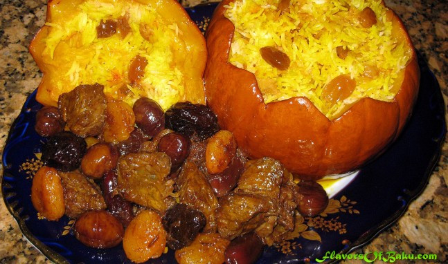 Azerbaijan: Cách chế biến món cơm Pilaf Shah-cơm Pilaf Hoàng gia ảnh 4