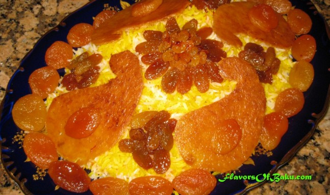 Azerbaijan: Cách chế biến món cơm Pilaf Shah-cơm Pilaf Hoàng gia ảnh 5