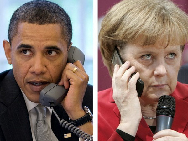 Tổng thống Mỹ và Thủ tướng Đức điện đàm về tình hình Ukraine ảnh 1