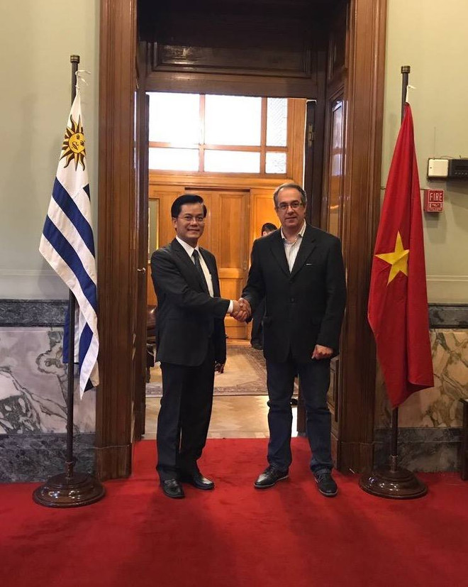 Thứ trưởng Ngoại giao tiến hành tham khảo chính trị tại Uruguay ảnh 1