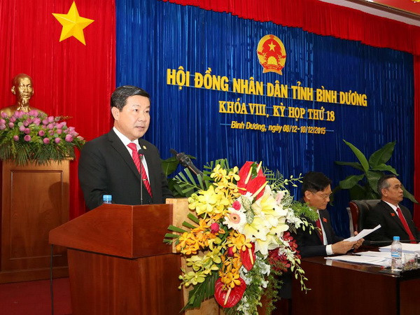 Ông Trần Thanh Liêm được bầu làm Chủ tịch UBND tỉnh Bình Dương ảnh 1