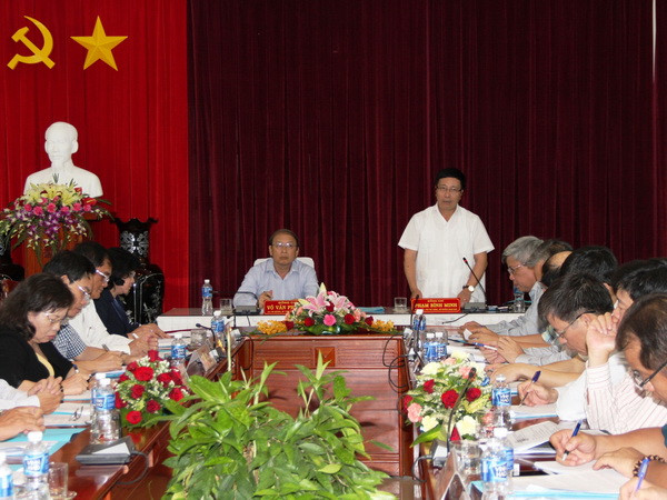 Phó Thủ tướng Phạm Bình Minh đã thăm làm việc tại Tây Ninh ảnh 1