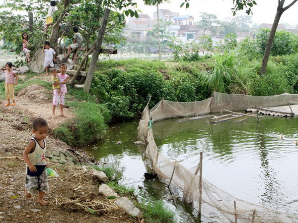 Hai trẻ em tại Thanh Hóa bị chết đuối thương tâm dưới ao ảnh 1