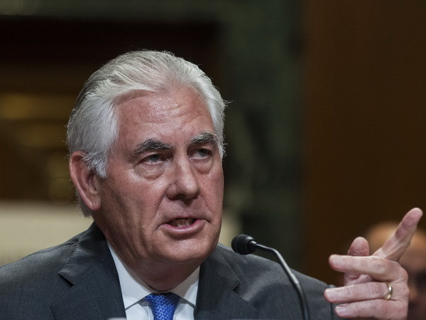 Ngoại trưởng Mỹ Rex Tillerson. (Nguồn: AFP/TTXVN) Ngoại trưởng Tillerson kêu gọi Triều Tiên thả 3 công dân Mỹ ảnh 1
