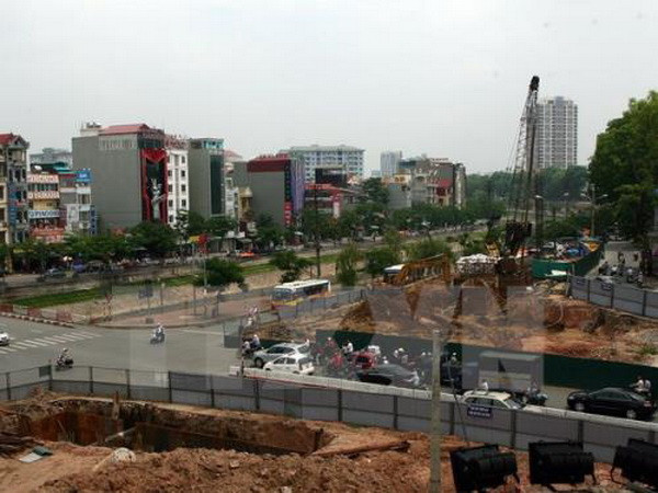 Hà Nội thông xe kỹ thuật đường vành đai 2 đoạn Nhật Tân-Cầu Giấy ảnh 1