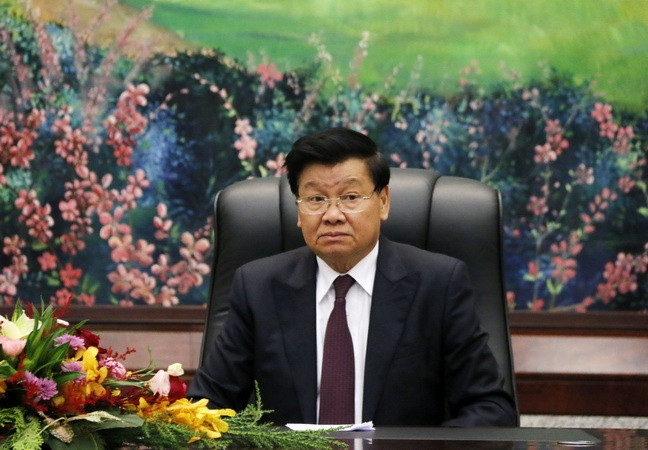 Tổng Bí thư, Chủ tịch nước Lào thăm hữu nghị chính thức Việt Nam ảnh 1