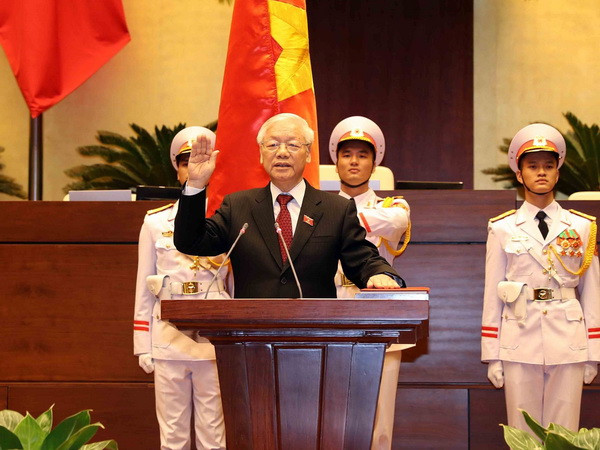 Điện và thư chúc mừng Tổng Bí thư, Chủ tịch nước Nguyễn Phú Trọng ảnh 1