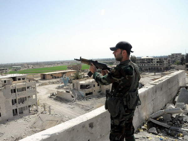 Chính phủ Syria giành lại 1/3 lãnh thổ Ghouta do phiến quân kiểm soát ảnh 1