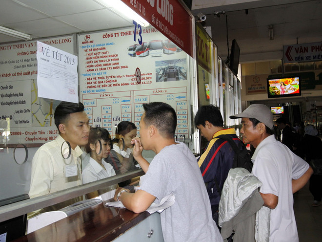TP.HCM: Cước vận tải hành khách dịp Tết Nguyên đán giảm đến 22% ảnh 1