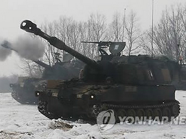 Hàn Quốc và Mỹ tiến hành 4 đợt tập trận pháo binh chung ảnh 1