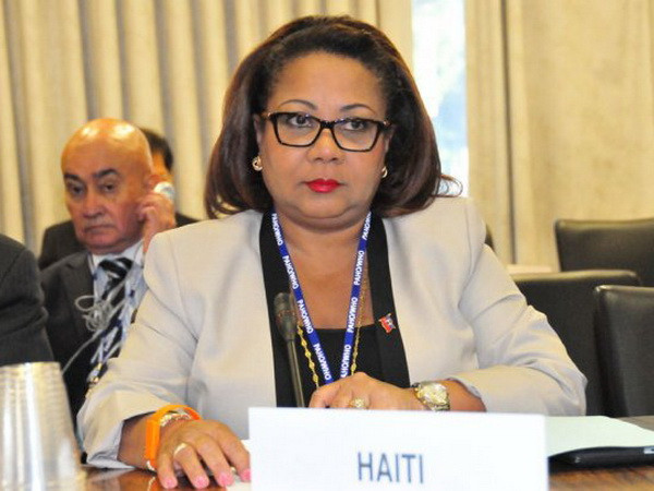 Bộ trưởng Y tế Haiti Florence Duperval Guillaume. (Nguồn: france24) Bộ trưởng Y tế Haiti được chỉ định làm Thủ tướng lâm thời ảnh 1