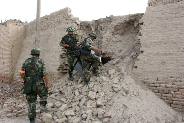 Cảnh sát Tân Cương tiêu diệt 17 nghi can tấn công mỏ than Sogan ảnh 1