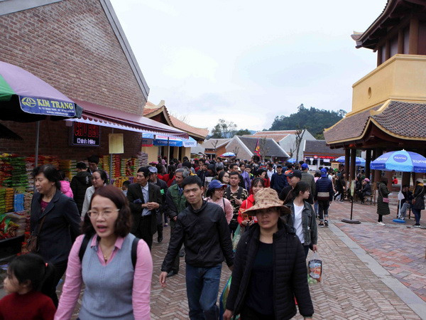 Tưng bừng khai hội Xuân Yên Tử xuân Mậu Tuất 2018 ảnh 2