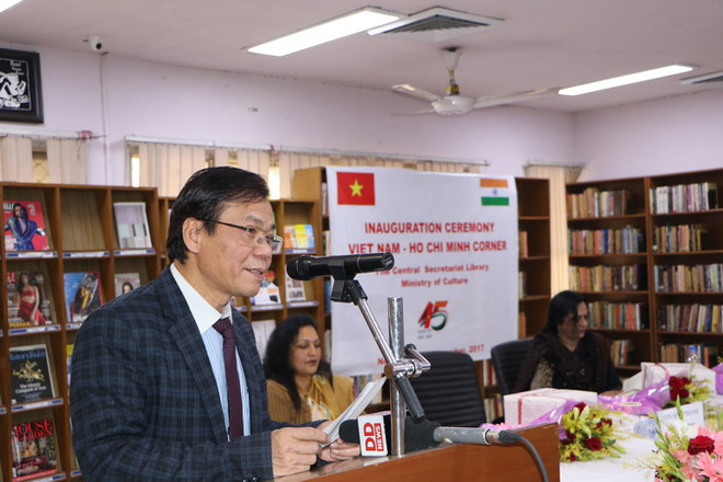 Khai trương phòng sách Việt Nam - Hồ Chí Minh đầu tiên ở New Delhi ảnh 2