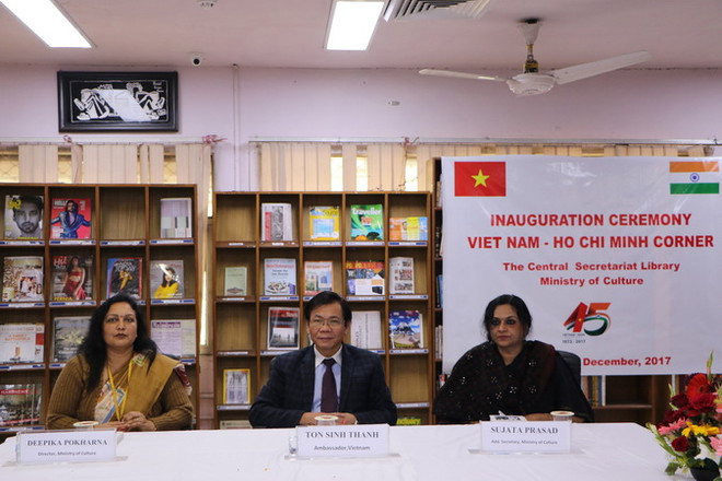 Khai trương phòng sách Việt Nam - Hồ Chí Minh đầu tiên ở New Delhi ảnh 4