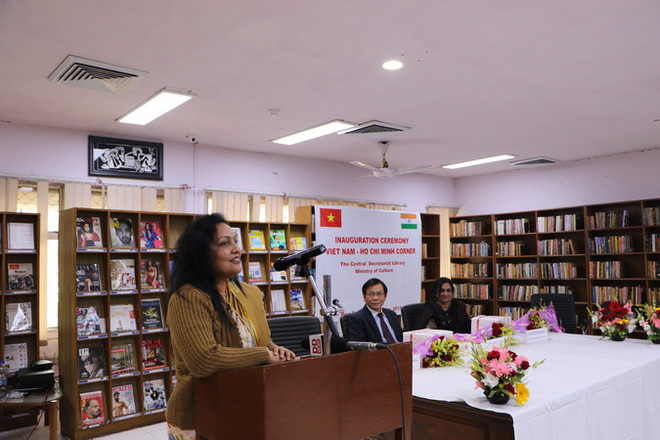 Khai trương phòng sách Việt Nam - Hồ Chí Minh đầu tiên ở New Delhi ảnh 3
