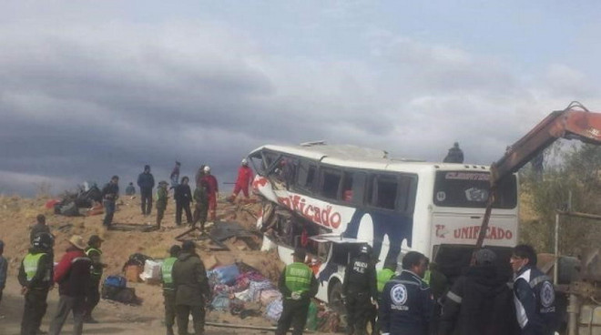 Tai nạn giao thông nghiêm trọng ở Bolivia, gần 40 người thương vong ảnh 1