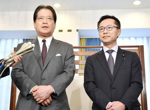 Hai đảng đối lập ở Nhật nhất trí liên kết thành liên minh đối lập lớn ảnh 1