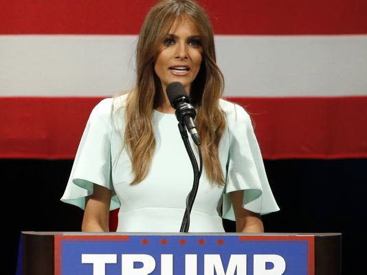 Vợ tỷ phú Trump "đạo" bài phát biểu của bà Michelle Obama ảnh 1