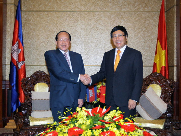 Việt Nam-Campuchia quyết tâm sớm hoàn thành cắm mốc biên giới ảnh 1