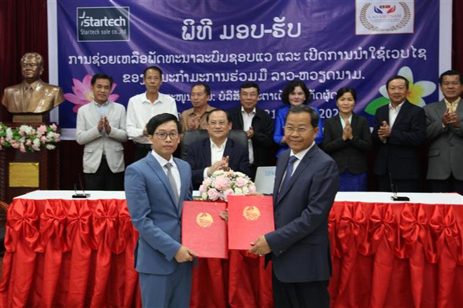 Khai trương website của Ủy ban hợp tác Lào-Việt Nam ảnh 1