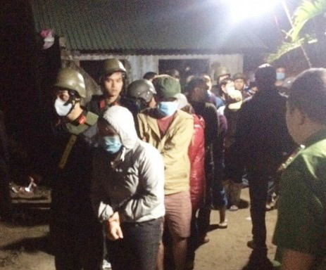 Đột kích, triệt phá ổ đánh bạc quy mô lớn tại Bình Định ảnh 1