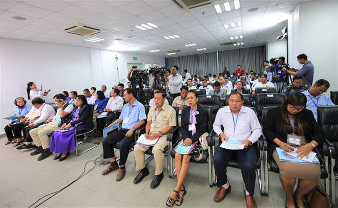 Bầu cử Campuchia: Kết thúc mùa vận động tranh cử sôi động ảnh 2