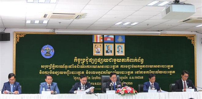 Bầu cử Campuchia: Kết thúc mùa vận động tranh cử sôi động ảnh 1