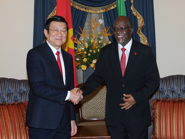 Thông cáo chung về kết quả chuyến thăm Tanzania của Chủ tịch nước ảnh 1