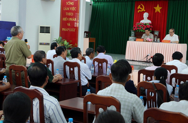 Chủ tịch MTTQ Nguyễn Thiện Nhân chúc Tết đồng bào Khmer Sóc Trăng ảnh 2