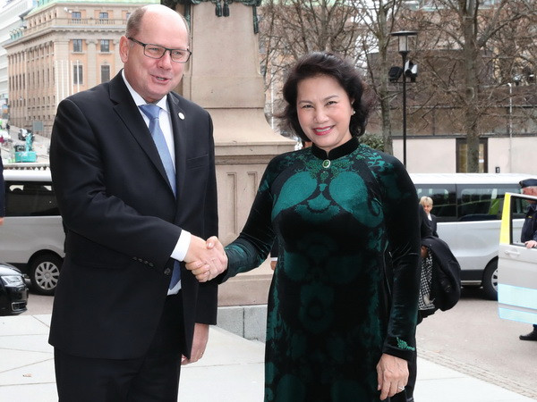 Chủ tịch Quốc hội kết thúc tốt đẹp chuyến thăm Thụy Điển ảnh 1