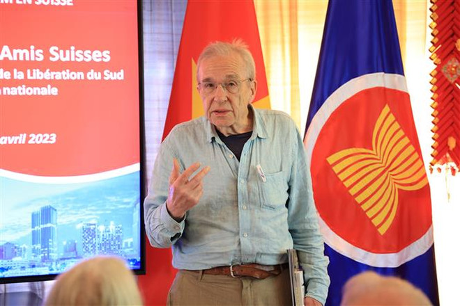 Gặp mặt những người bạn Thụy Sĩ ủng hộ hòa bình cho Việt Nam ảnh 2