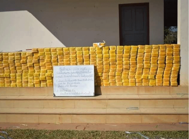 Hơn 7,1 triệu viên ma túy trong chiếc xe ôtô mất lái đâm vào nhà dân ảnh 1