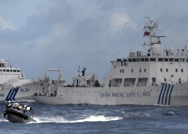 Tàu Trung Quốc lần thứ 34 vào gần quần đảo tranh chấp với Nhật Bản ảnh 1