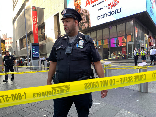 Mỹ: Nổ súng tại Quảng trường Thời đại ở thành phố New York ảnh 1