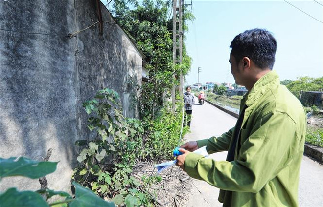Các hộ nằm trong diện giải phóng mặt bằng đều được đền bù theo đúng quy định. (Ảnh: Tuấn Anh/TTXVN) Hà Nội sẵn sàng cho khởi công đường Vành đai 4 trước 30/6 ảnh 2