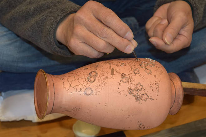 Shippo - Tinh xảo nghệ thuật tráng men trên phôi đồng của người Nhật ảnh 2