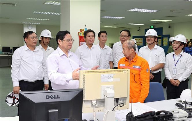 Thủ tướng Phạm Minh Chính thăm Nhà máy Nhiệt điện Ô Môn I ảnh 2