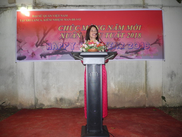 Cộng đồng người Việt tại Sri Lanka tưng bừng đón Xuân Mậu Tuất ảnh 1