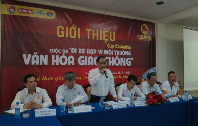 Công bố cuộc thi Đi xe đạp vì môi trường văn hóa giao thông 2015 ảnh 1