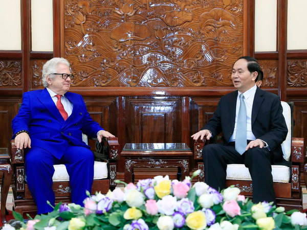 Chủ tịch nước Trần Đại Quang tiếp Đại sứ Phần Lan, Hy Lạp chào từ biệt ảnh 2