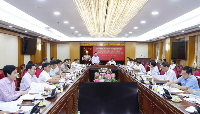 Kết quả kiểm tra thực hiện Nghị quyết Đại hội XIII ở Ban Nội chính TW ảnh 2