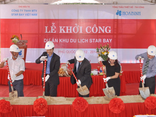 Hòa Bình khởi công hai dự án khách sạn 5 sao tại Phú Quốc ảnh 1