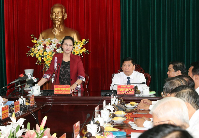 Chủ tịch Quốc hội: Vĩnh Long cần cơ cấu lại sản xuất nông nghiệp ảnh 1