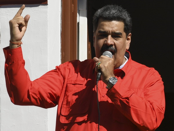 Tổng thống Venezuela Nicolas Maduro. (Ảnh: AFP/TTXVN) Venezuela sẽ tiêm vắcxin ngừa COVID-19 cho toàn dân từ tháng 12 ảnh 1