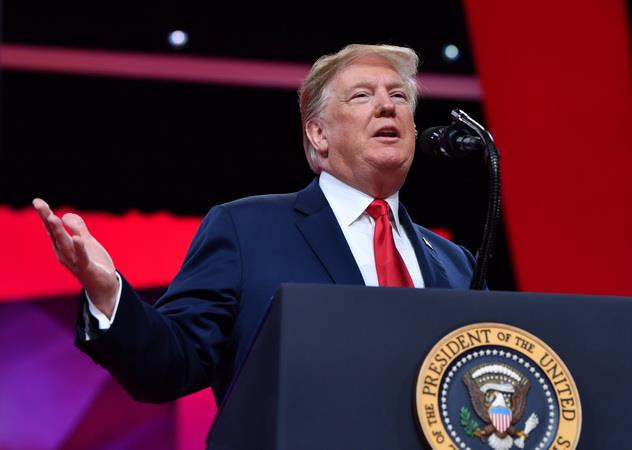 Tổng thống Mỹ Donald Trump. (Ảnh: AFP/TTXVN) Tổng thống Trump lạc quan về cuộc gặp thượng đỉnh Mỹ-Triều lần 3 ảnh 1