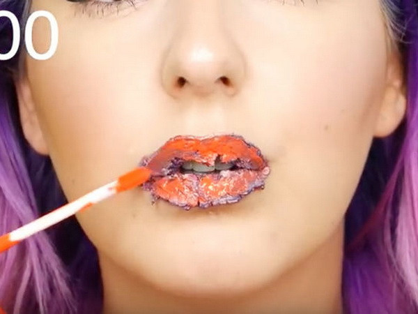 Thử thách bôi 100 lớp mỹ phẩm gây sốt cộng đồng mạng ảnh 5